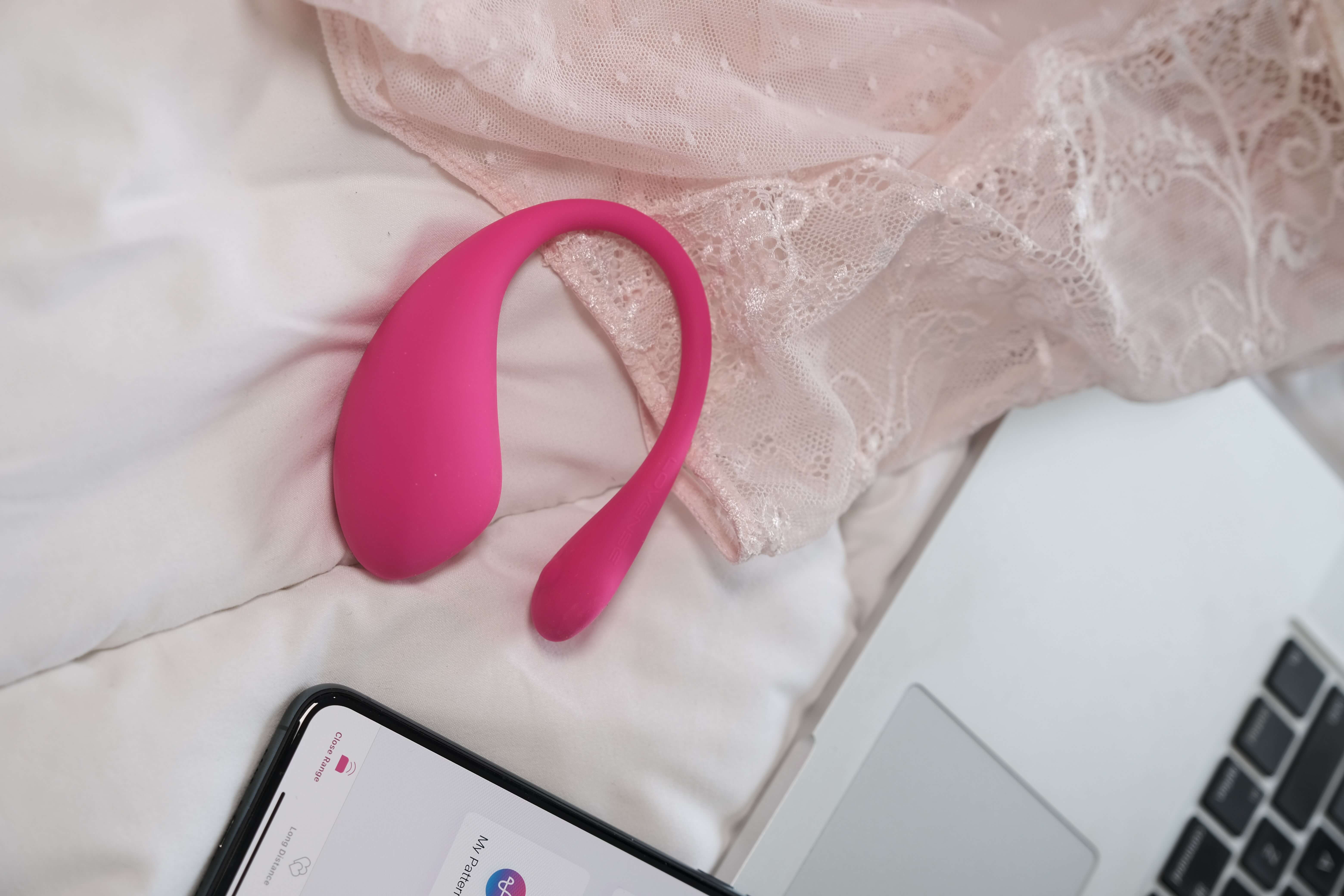 The popular Lush 3 egg-shaped vibrator